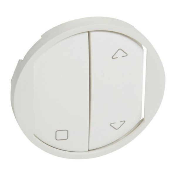 Enjoliveur Céliane - commande sans fil volets roulants - blanc