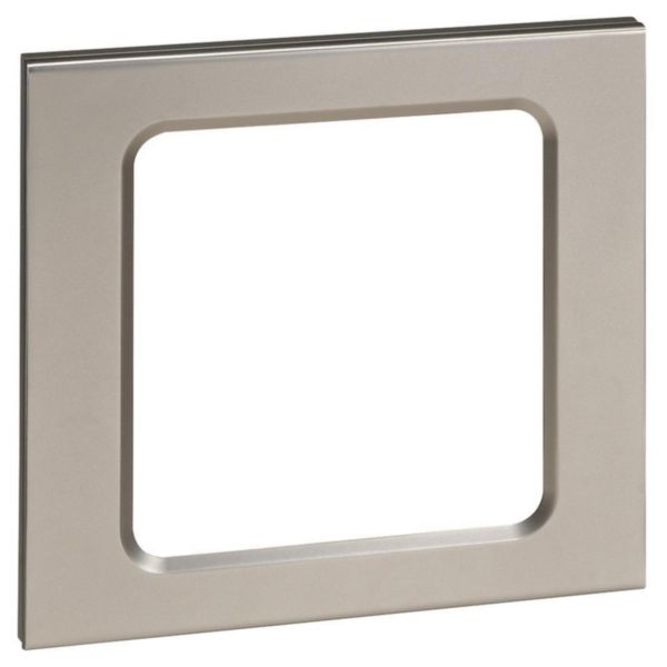 Plaque Céliane - matières - grand format - nickel velours