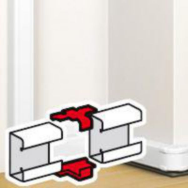 Eclisse de jonction pour goulotte à clippage direct Mosaic 50x80mm , 50x130mm ou 50x180mm - blanc - Page 3