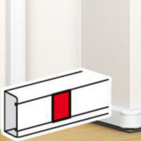 Joint de couvercle pour goulotte à clippage direct Mosaic 50x80mm , 50x130mm et 50x180mm - blanc antimicrobien - Page 3
