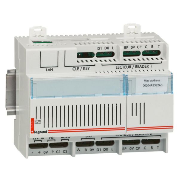 Gestionnaire de porte pour lecteurs centralisés - 6 modules