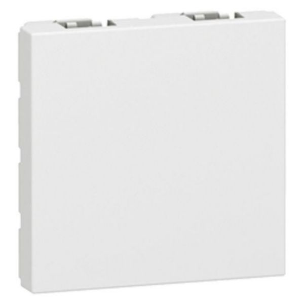 077071 Obturateur Mosaic 2 modules - blanc - professionnel