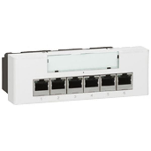 Switch manageable fibre optique 6 + 2 RJ45 alim 230v