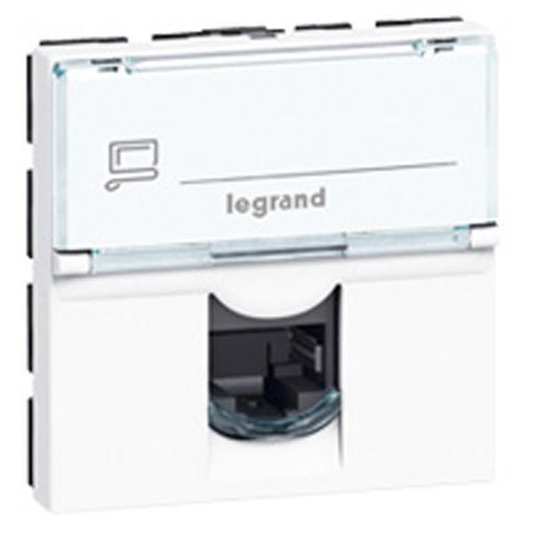 Prise RJ45 catégorie 6 stp zamak 2 modules LCS