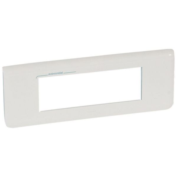 Plaque Mosaic 6 modules horizontal - blanc antimicrobien