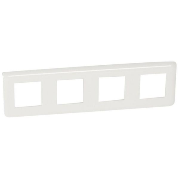 Plaque Mosaic 4x2 modules horizontal - blanc