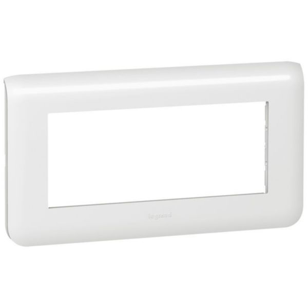 Plaque Mosaic 5 modules horizontal - blanc