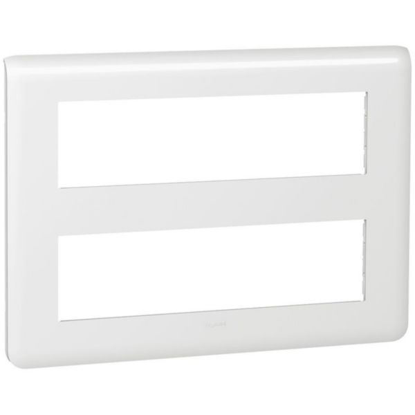 Plaque Mosaic 2x8 modules - blanc
