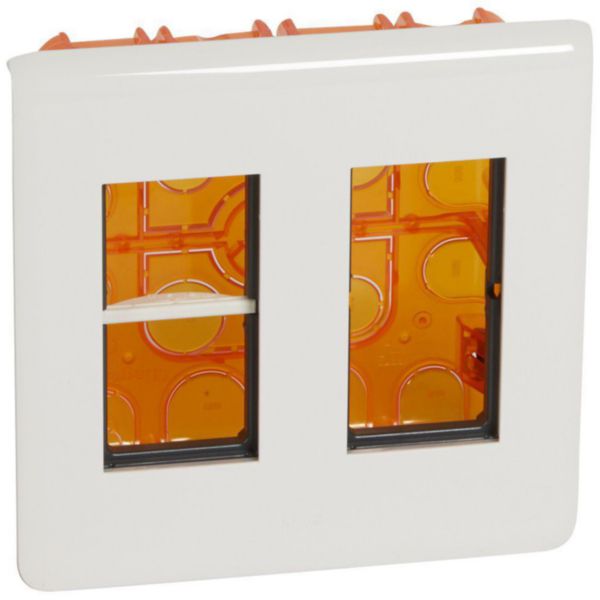 Kit poste de travail encastré Prog Mosaic pour 2x4 modules