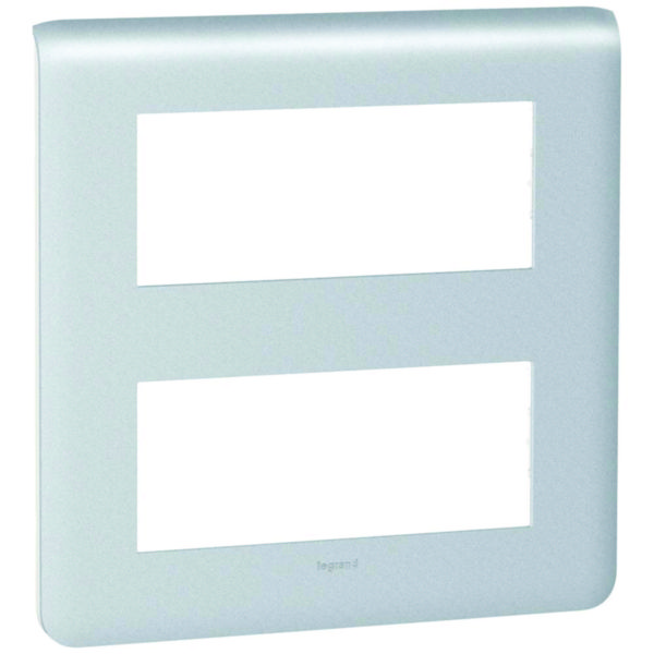 Plaque 2x5 modules aluminium