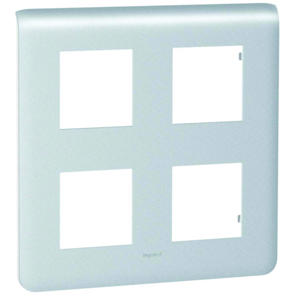 Plaque 2x2x2 modules aluminium