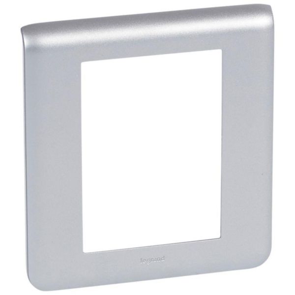 Plaque pour écran tactile couleur MyHOME screen BUS 3,5pouces Mosaic - alu