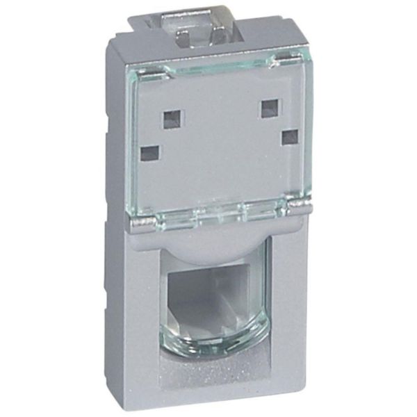 Prise RJ11 4 contacts Mosaic 1 module - alu - Page 20