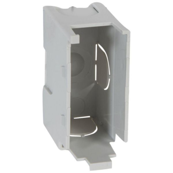 Boîtier pour paroi mince Batibox 1 module pour supports références 080290 , 080292 et 080294