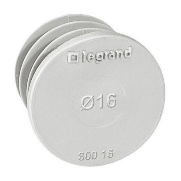 Obturateur Ecobatibox Ø16mm pour boîte d'encastrement