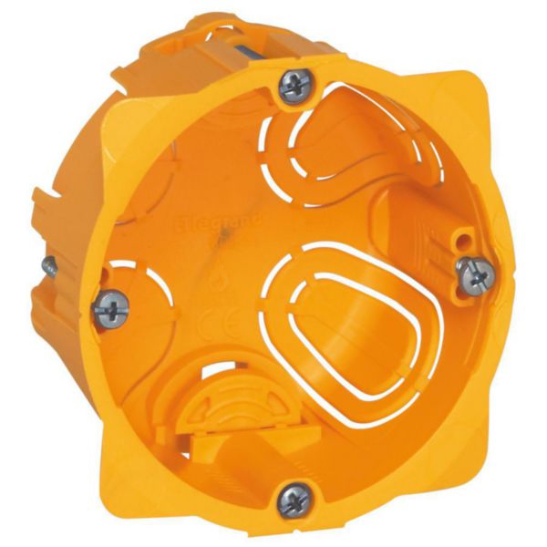 Boîte monoposte Batibox pour cloisons sèches 1 poste ou 2 modules - profondeur 40mm