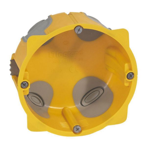 Boîte monoposte Eco Batibox pour prise 20A et 32A Ø85mm - profondeur 40mm
