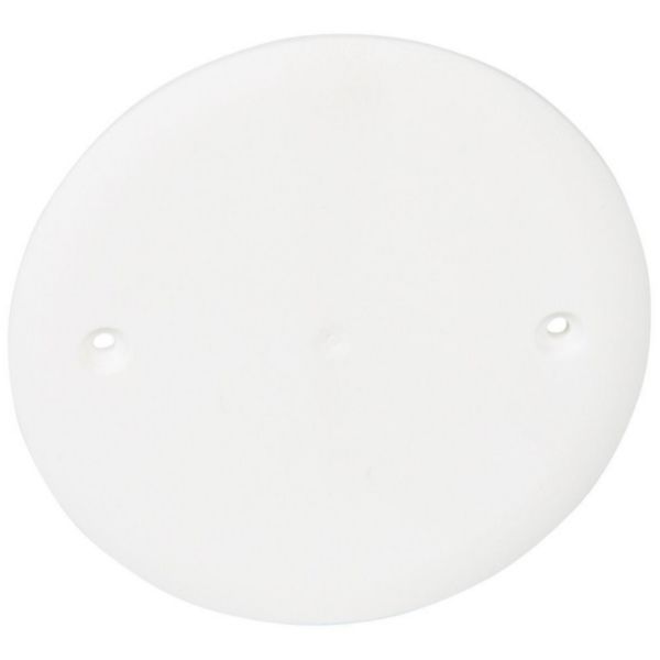 Couvercle universel rond Batibox Ø85mm pour boîte 1 poste