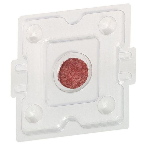 Ecran anti-plâtre pour boîte carrée Batibox 1 à 4 postes 70x70mm