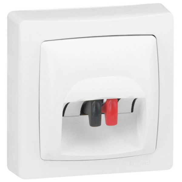 Prise haut-parleur Appareillage saillie complet - blanc - Page 17