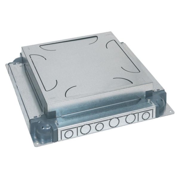 boîte d'encastrement pour chape béton pour boîte de sol hauteur réduite