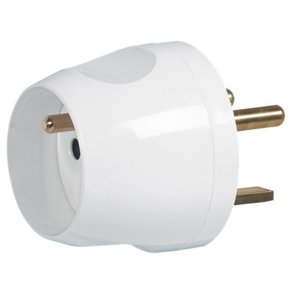 Adaptateur pour le branchement d'une fiche 2P+T 16A sur une prise 20A