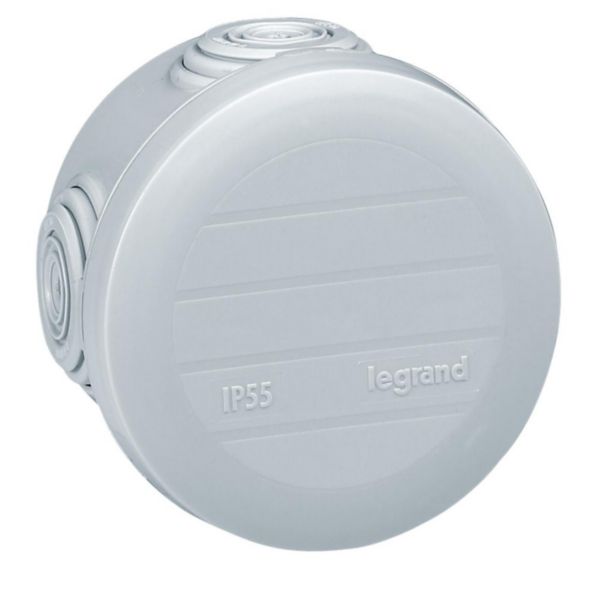 Boîte de dérivation ronde Plexo Ø60mm hauteur 40mm - gris RAL7035 - Page 4