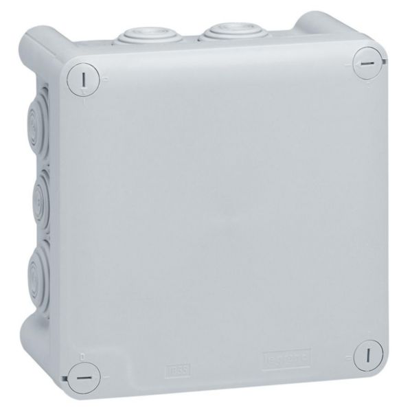 Boîte de dérivation carrée Plexo dimensions 130x130x74mm - gris RAL7035 - Page 3