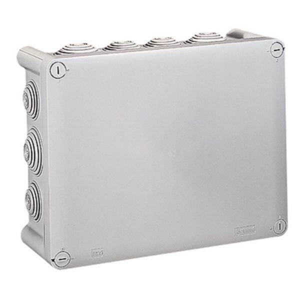 Boîte de dérivation rectangulaire Plexo dimensions 220x170x86mm - gris RAL7035 - Page 3