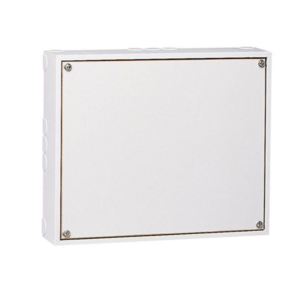 Platine démontable pour interrupteur Pac - fixation murale -150x125x35 mm -blanc