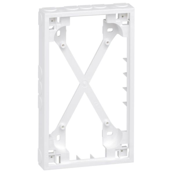 Platine démontable pour interrupteur Pac - fixation murale -150x250x70 mm -blanc