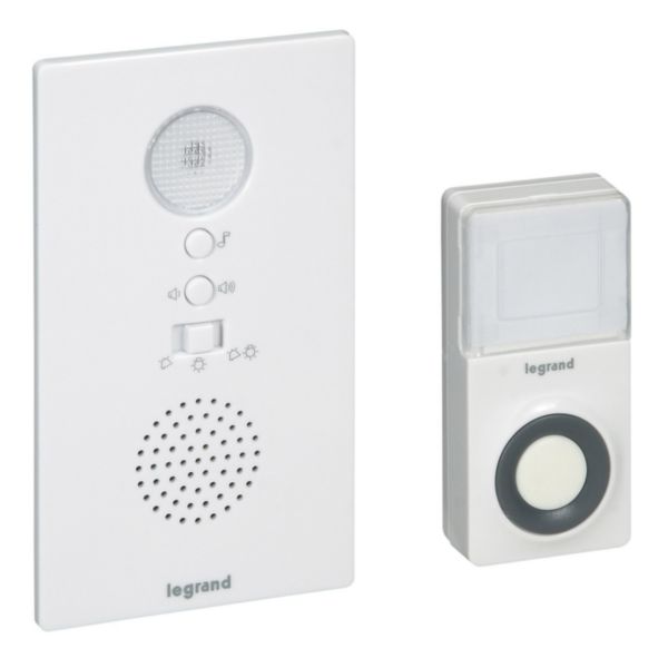 Kit carillon saillie radio - 8 v - signalisation lumineuse