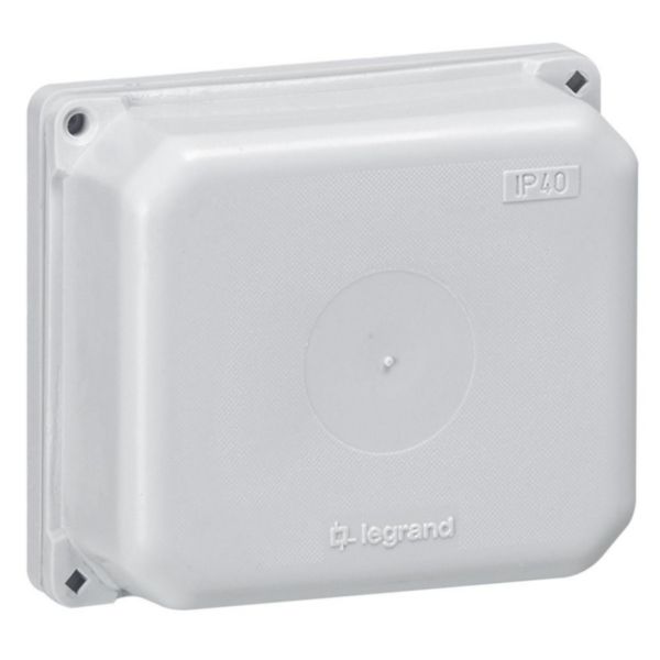 Coffret de dérivation - 76x66 x33mm - gris