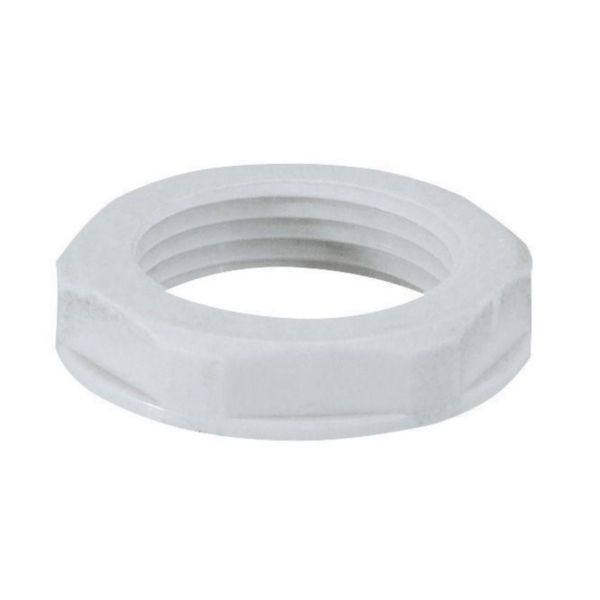 Ecrou hexagonal gris ISO20 pour presse étoupe