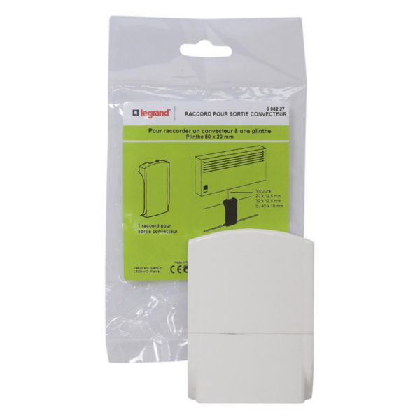 Raccord pour sortie convecteur - pour plinthe 80x20mm - Page 3