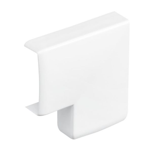 Angle plat pour moulure Keva 32x12mm blanc Artic