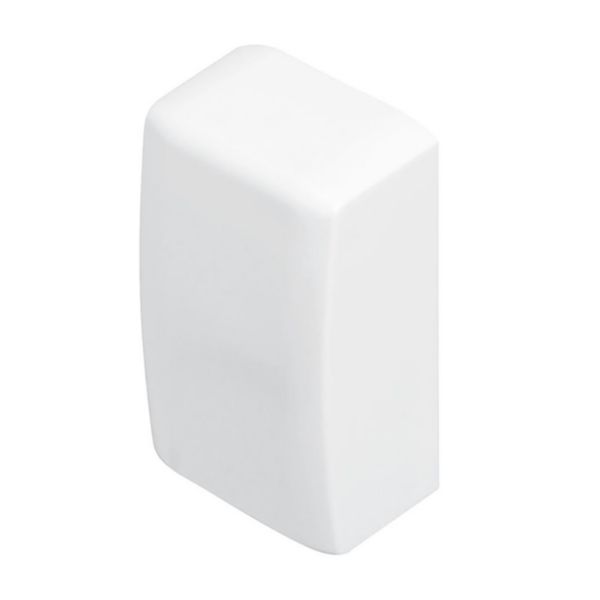 Embout pour moulure Keva 32x12mm blanc Artic