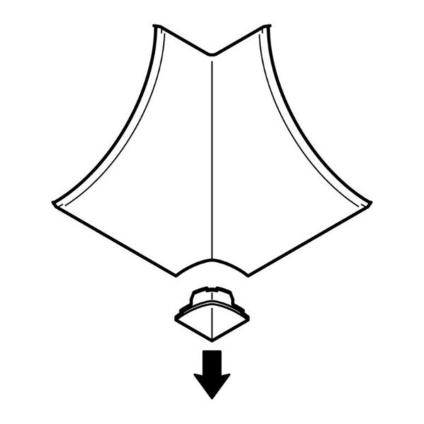 Angle intérieur plat pour corniche Keva 30x30mm blanc Artic - Page 6
