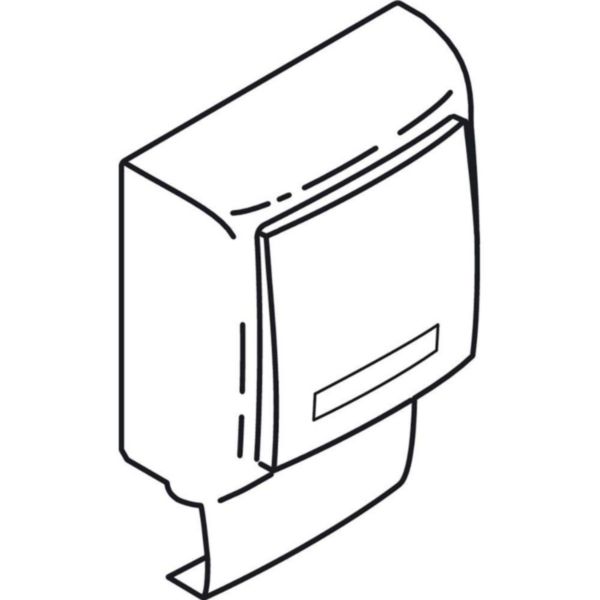 Interrupteur lumineux saillie 1P pour moulures Keva 22x12mm cadre simple équipé de mécanisme Appareillage Saillie de Legrand ASL - Page 4