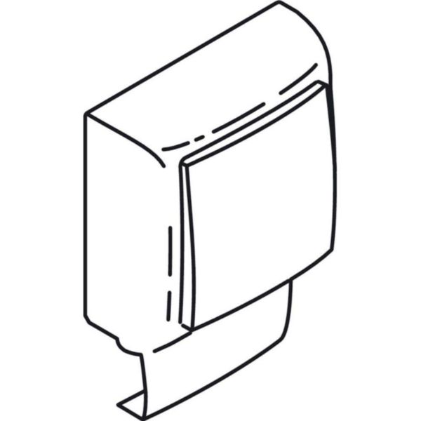 Poussoir saillie 1P pour moulures Keva 22x12mm cadre simple équipé de mécanisme Appareillage Saillie de Legrand ASL - Page 4