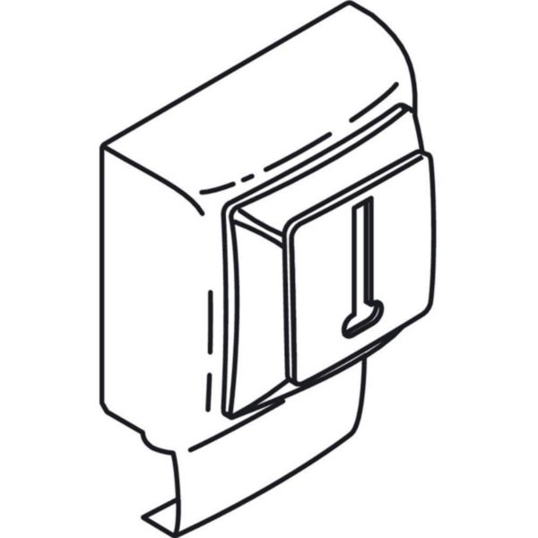 Prise téléphone saillie 1P pour moulures Keva 22x12mm cadre simple équipé de mécanisme Appareillage Saillie de Legrand ASL - Page 4