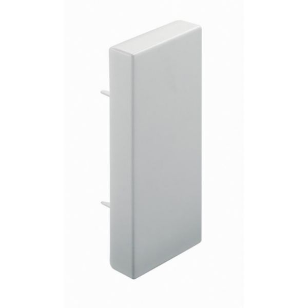 Embout à visser pour goulotte de distribution Viadis 16x16mm blanc Artic