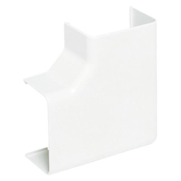 Angle plat pour goulotte de climatisation Viaclim 100x60mm blanc