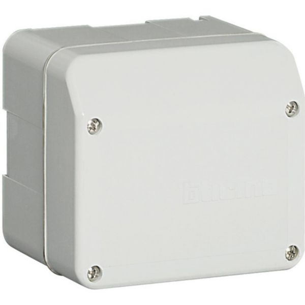 Boîte de dérivation Idrobox étanche IP55 format carré 94x82x58mm 