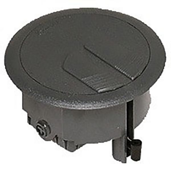 Boîte de sol Logix 3 modules ronde - Pour intégration dans chape béton ou plancher technique hauteur minimum 80mm