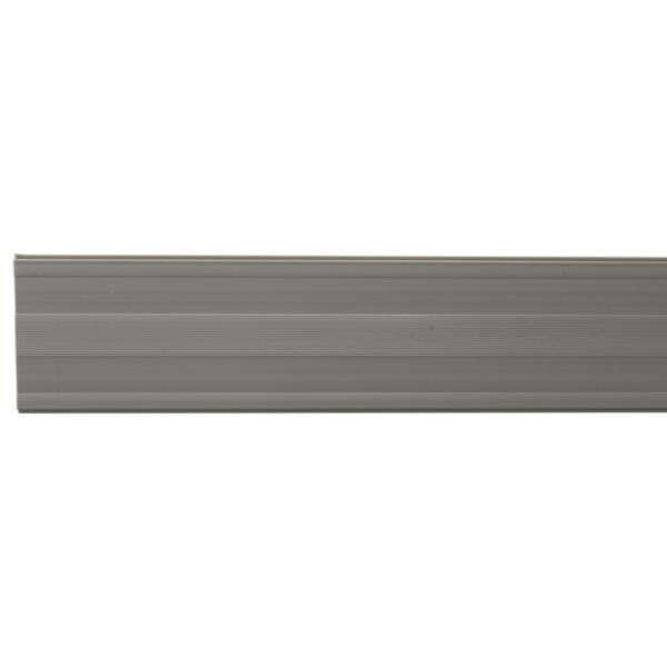 Passage de plancher 3 compartiments 50x12mm - gris RAL7030