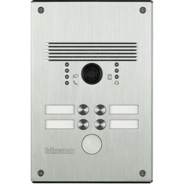 Platine monobloc antivandale à bouton poussoir Linea 300 pour 2 à 4 appels façade Inox - Page 9