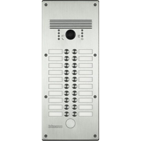 Platine monobloc antivandale à bouton poussoir Linea 300 pour 13 à 20 appels façade Inox - Page 9