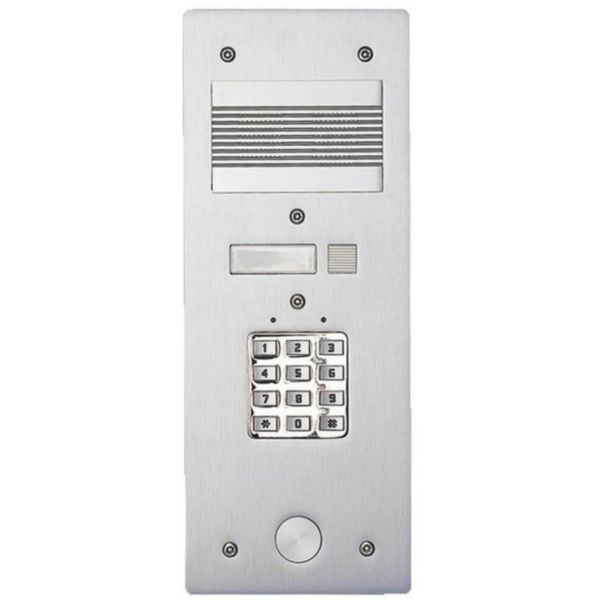 Platine de rue Série 200 audio étroite avec clavier codé façade Alu 4mm 1 appel - Page 13