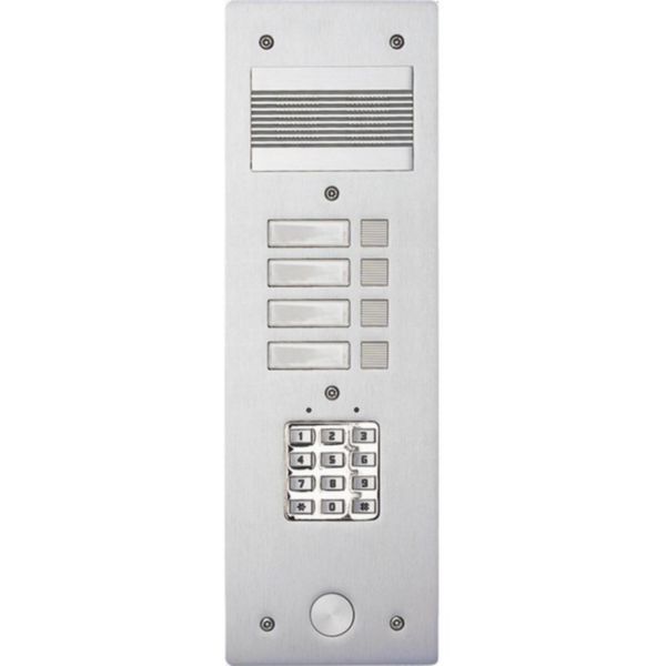 Platine de rue Série 200 audio étroite avec clavier codé façade Alu 4mm 4 appels - Page 10